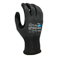 Armor Guys Extraflex Dark Gray 18 Gauge A5 Gloves with Black HCT Nano-Foam Nitrile Palm Coating