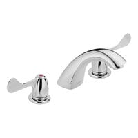 Delta Faucet 3549LF-WFLGHDF Deck Mount Lavatory Faucet with 1.2 GPM Aerator, Vandal-Resistant Wrist Blade Handles, and 4 3/4" Rigid Spout