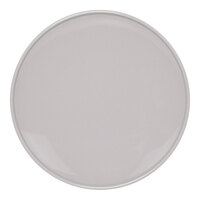 Front of the House Bevel 6" Stone Round Porcelain Plate - 12/Case