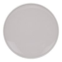 Front of the House Bevel 6" Stone Round Porcelain Plate - 12/Case