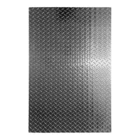Ashland PolyTrap HDCV-50 36 1/4" x 24 3/16" x 1/4" Diamond Plate Cover for APLI-50-7 and 4850
