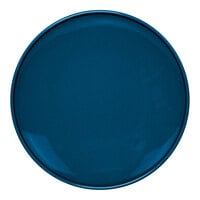Front of the House Bevel 11" Lapis Round Porcelain Plate - 4/Case