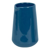 Front of the House Bevel 6 oz. Lapis Porcelain Pourer - 12/Case