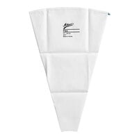 Ateco 17" Flex Polyurethane Coated Reusable Pastry Bag with Reinforced Tip and Hemmed Top 3017