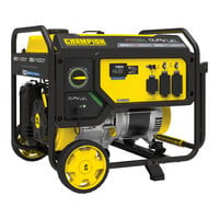 Champion Power Equipment 389 CC Dual Fuel Portable Generator with CO Shield and Wheel Kit 201085 - 6,875 / 5,500W, 120/240V