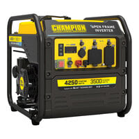 Champion Power Equipment 224 CC Gasoline-Powered Open Frame Inverter Portable Generator with ParaLink Ports 200954 - 4,250 / 3,500W, 120V