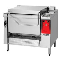 Vulcan VPP28E-240 PreciPan 28 Gallon Electric Automatic Tilting Braising Pan - 240V, 3 Phase, 20.9 kW