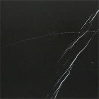 Art Marble Furniture P602 36" x 36" Italian Black Sintered Stone Table Top