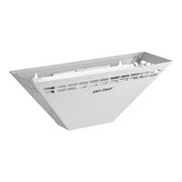 Lavex Zap N Trap Silver Wall Sconce Insect Light Trap with 2 Glue Boards and 900 sq. ft. Coverage - 120V, 16W