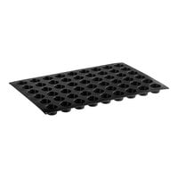 Pavoni Pavoflex 54 Compartment Mini Muffins Silicone Baking Mold PX005 - 1 15/16 inch x 1 1/8 inch Cavities
