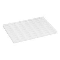 Pavoni Chocoflex 63 Compartment Rectangle Silicone Chocolate Mold LS03 - 1 3/8" x 1/2" x 1/2" Cavities