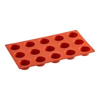 Pavoni Formaflex 15 Compartment Muffins Silicone Baking Mold FR024 - 1 1/2" x 3/4"