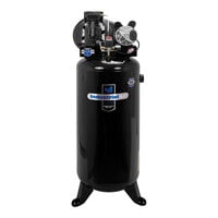 Industrial Air 60 Gallon Stationary Vertical Cast Iron Single-Stage Air Compressor ILA3606056 - 3.7 hp, 240V
