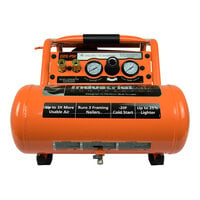 Industrial Air Contractor Pro-Crew 4 Gallon Portable Oil-Free Steel Air Compressor C041I - 1.7 hp, 120V