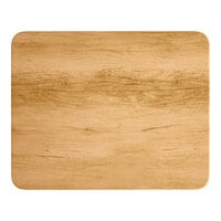 Lancaster Table & Seating Rectangular Thermo-Formed MDF Table Top with Maple Finish