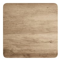 Lancaster Table & Seating Square Thermo-Formed MDF Table Top with Gray Wood Finish