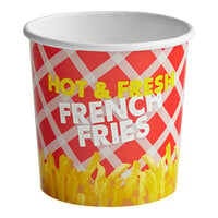 Choice 12 oz. French Fry Cup - 50/Pack