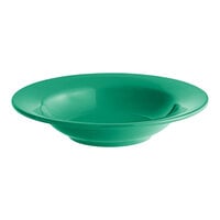 Acopa Foundations 8 oz. Green Wide Rim Melamine Salad Bowl - 12/Pack