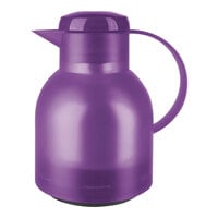 EMSA Samba 33.8 oz. Transparent Lavender Polypropylene Vacuum Insulated Carafe 58.4517.9066