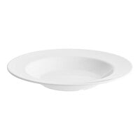 Acopa Foundations 16 oz. White Wide Rim Melamine Pasta Bowl - 12/Pack