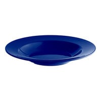 Acopa Foundations 16 oz. Blue Wide Rim Melamine Pasta Bowl - 12/Pack