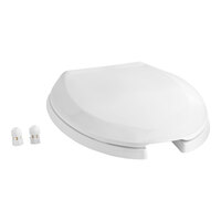 Centoco 820STSSFE-001 Elongated Commercial Heavy-Duty Toilet Seat with Cover
