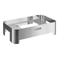 Hepp by BauscherHepp Neutral Full Size Stainless Steel Induction Chafing Dish Buffet Frame 57.0016.6040