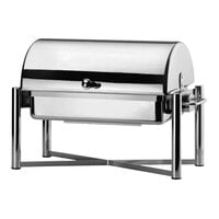 Hepp by BauscherHepp Excellent Full Size Silver Plated Stainless Steel Roll Top Chafer 13.4594.0320