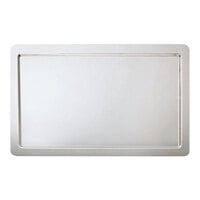 Hepp by BauscherHepp Neutral 20 7/8" x 12 13/16" Rectangular Stainless Steel Banquet Tray