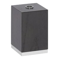 WMF by BauscherHepp Pure Exclusiv 2 1/2" x 2 1/2" x 4" Dark Wood Base for Display Stand / Table Number Stand