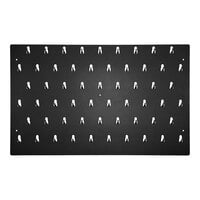 Pyramid Time Systems 25" x 15 5/8" Key Rack with 57 Hooks 43188