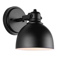 Canarm Polo Matte Black Farmhouse Vanity Light -120V, 60W