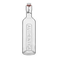 Luigi Bormioli Optima Authentica by BauscherHepp 17 oz. Glass Bottle with Wire Bail Lid
