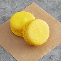 Coco Bakery Frozen 2" Meyer Lemon Macaron - 96/Case