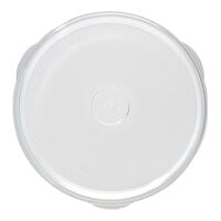 Tossware 2 1/2" Large Lid with Straw Slot for POP Glasses - 252/Case