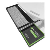Newcastle Systems B107 20" x 9" Heavy-Duty Retractable Keyboard / Mouse Tray for PC, NB, and Apex Series