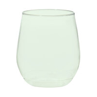 Tossware POP 14 oz. Plastic Mint Green Vino Glass - 252/Case