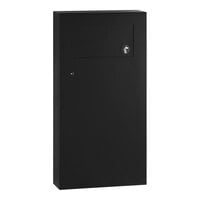 Bobrick B-35639.MBLK TrimLineSeries 3 Gallon Surface-Mounted Waste Receptacle with Matte Black Finish