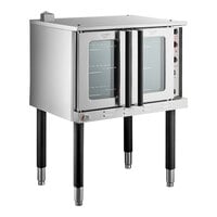 Cooking Performance Group FEC-100-DDC Deep Depth Single Deck Full Size Electric Convection Oven - 208V, 3 / 1 Phase, 11 kW