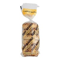 Just Bagels Authentic New York Garlic Bagel 4 oz. - 48/Case