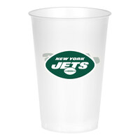 Creative Converting New York Jets 20 oz. Plastic Cup - 96/Case