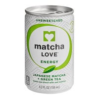Ito En Matcha Love Unsweetened Matcha Green Tea Energy Shot 5.2 fl. oz. - 20/Case
