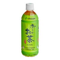 Ito En Oi Ocha Green Iced Tea 16.9 fl. oz. - 12/Case