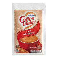 Nestle Coffee-Mate Original Single Serve Non-Dairy Coffee Creamer Packets - 1000/Case