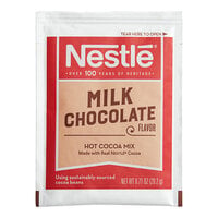 Nestle Milk Chocolate Hot Cocoa Mix Packet 60 Count - 6/Case