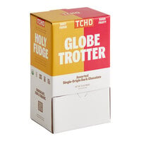TCHO Globe Trotter Assorted Dark Chocolate Squares - 360/Case