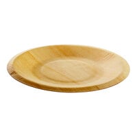 Front of the House Servewise 5 1/2" Compostable Wood Round Plate - 200/Case