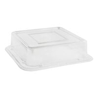 Front of the House Servewise 8" PET Plastic Square Plate Lid - 200/Case