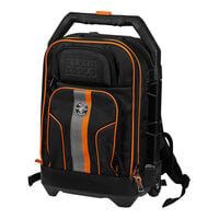 Klein Tools Tradesmen Pro Rolling Tool Backpack with 28 Pockets 55604
