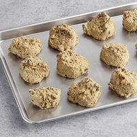 Otis Spunkmeyer Sweet Discovery Preformed Oatmeal Raisin Cookie Dough 4 oz. - 80/Case
